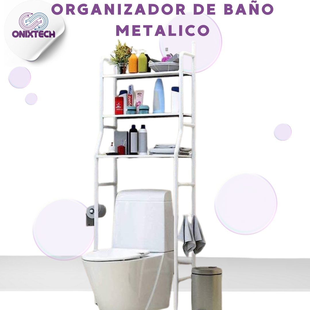 Miniatura 2 de ORGANIZADOR DE BAÑO METALICO